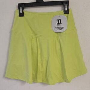 Igigi Women's Lime Green Skater Skirt